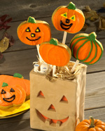 Pumpkin Cookie Pops at Stone Oak Orthodontics in San Antonio TX