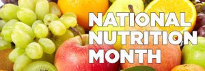 National Nutrition Month San Antonio TX